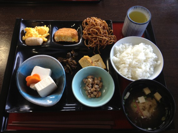 富士見苑の朝食