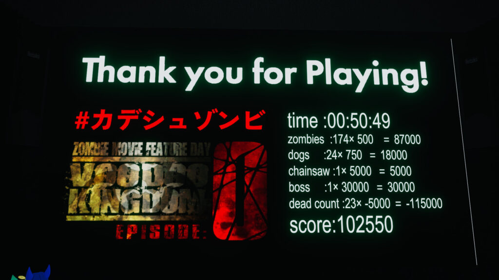 Thank you for Playing!