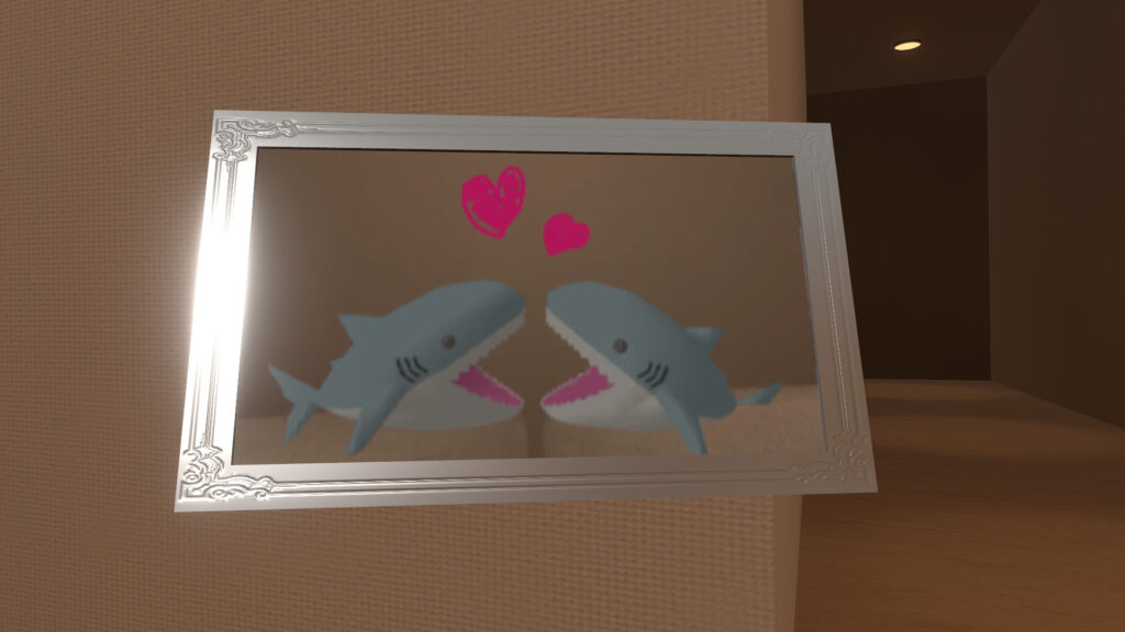愛し合うサメくんとサメちゃん