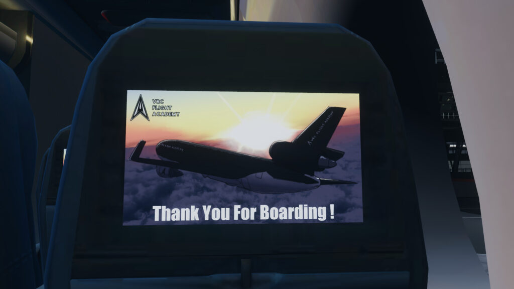 Thank you for boarding!