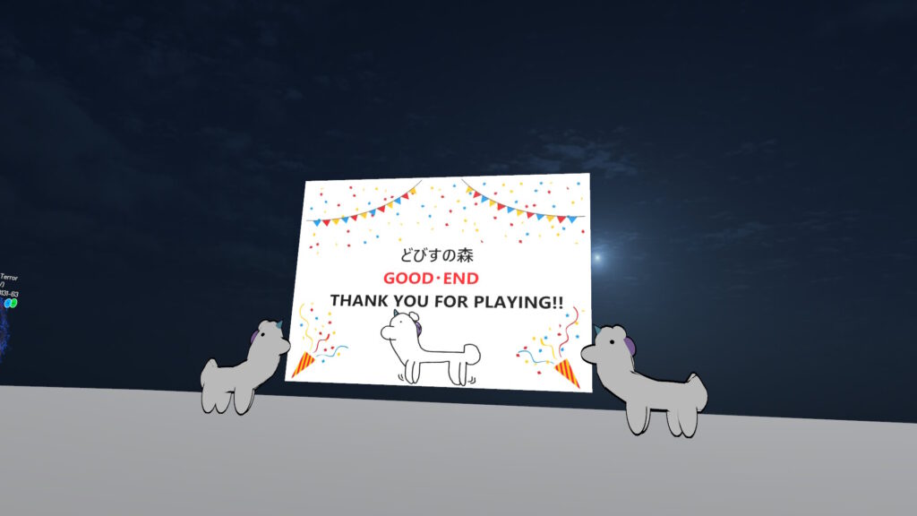 THANK YOU FOR PLAYING!!