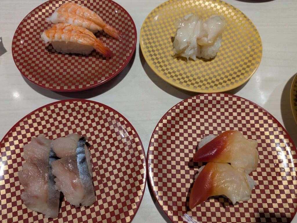 魚べいでのお寿司 (その2)