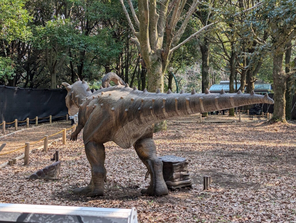 カルノタウルスの後ろ