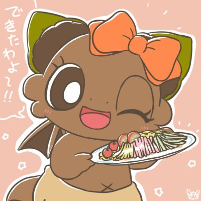 冷やし中華ができたわよー！