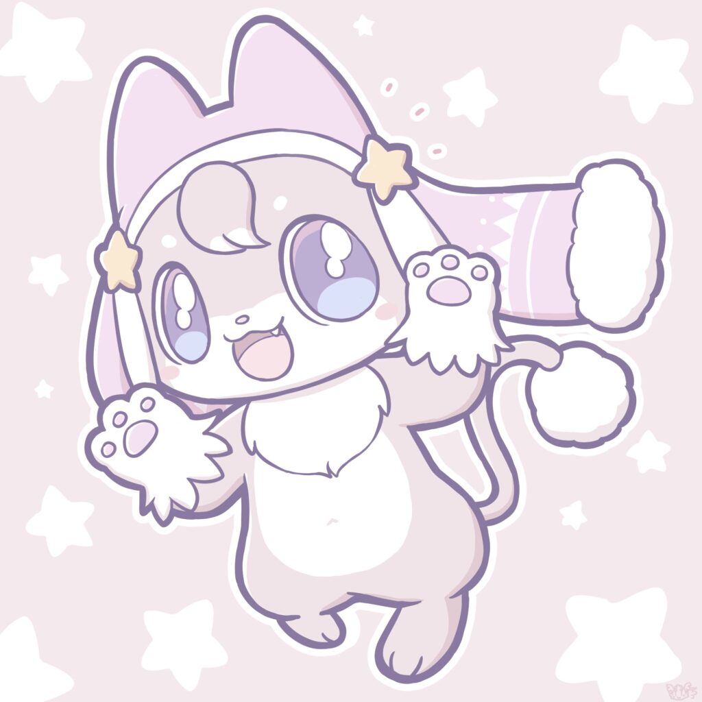 優しくいかくするはっぴシャルベくん