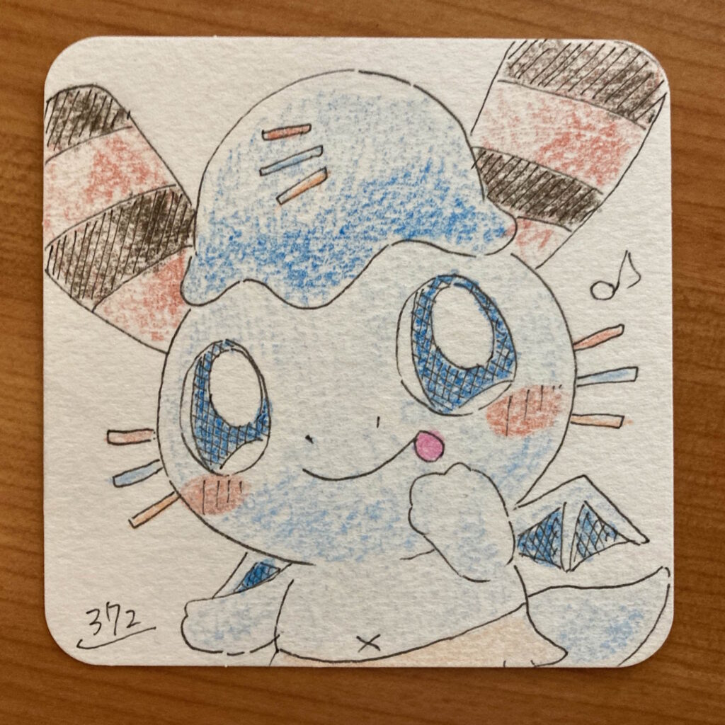 アナログなミントくん