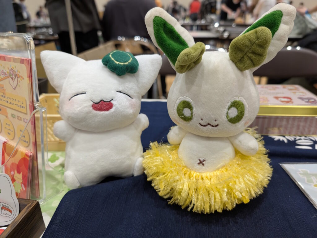 さとにゃんとカッシーくん