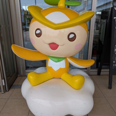 所沢市観光情報物産館でのトコろん
