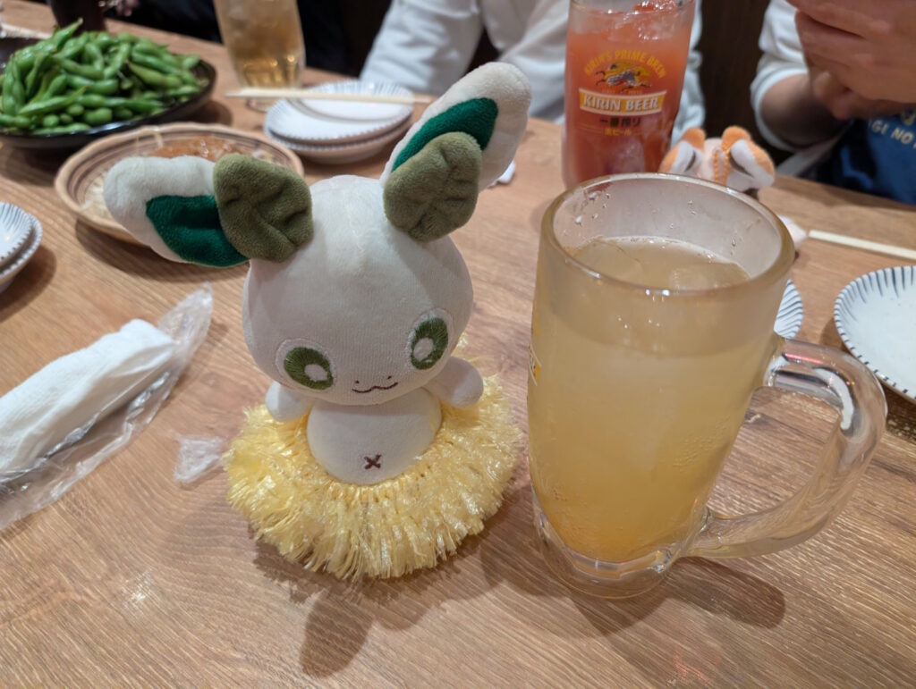 お酒とカッシーくん