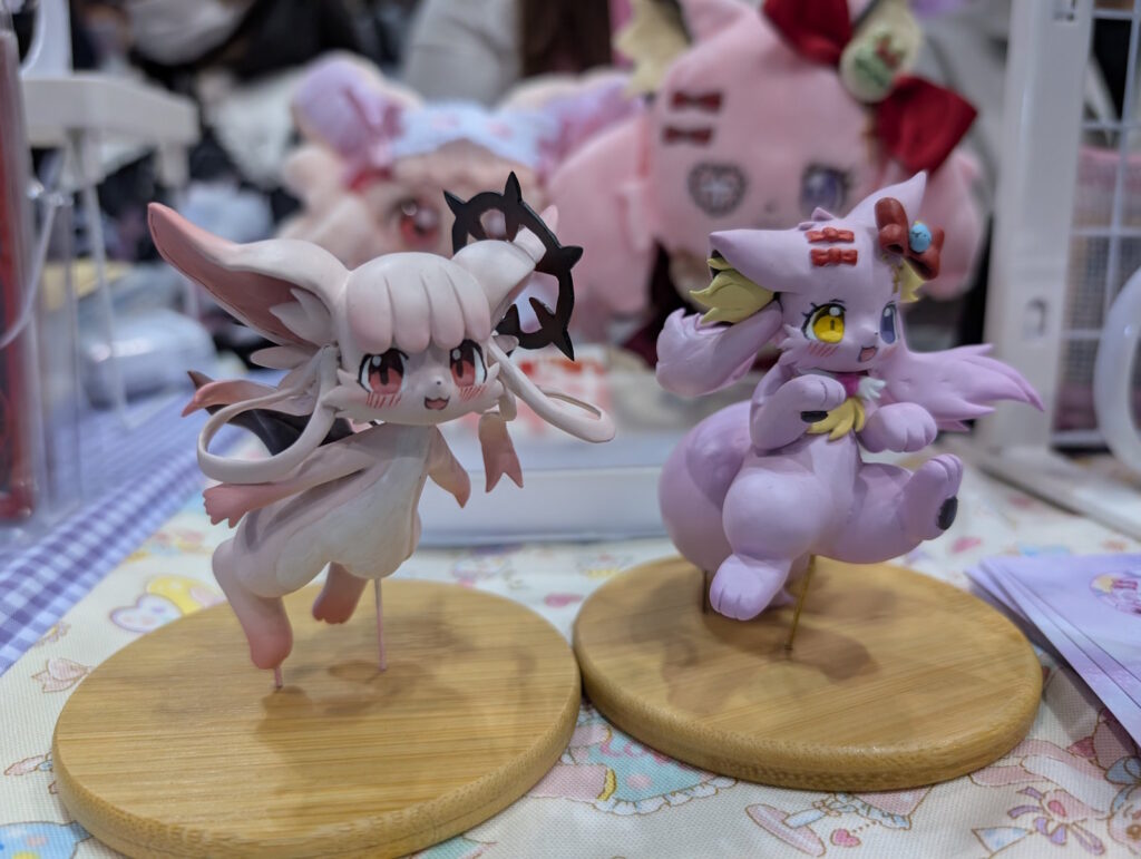 ローシェリーちゃんとメアちゃんのフィギュア