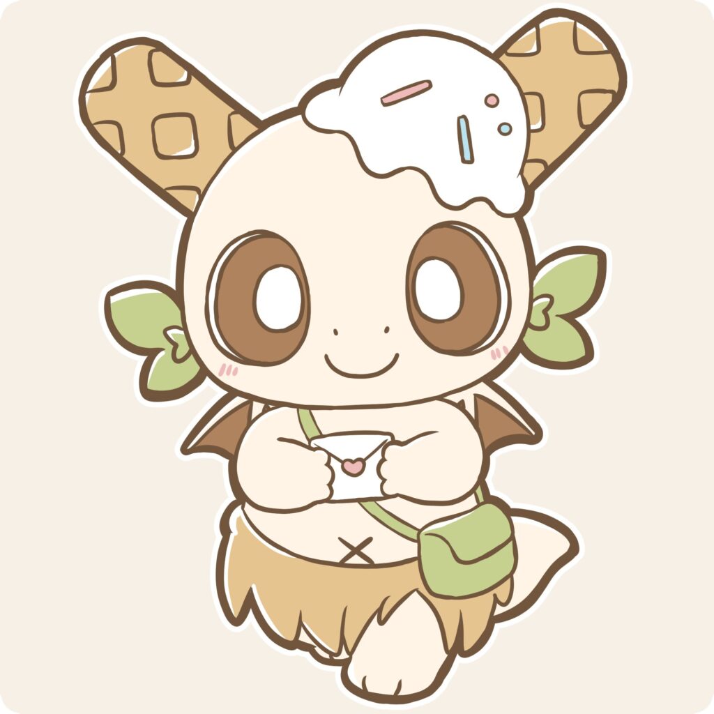 バニラアイスのバニラくん
