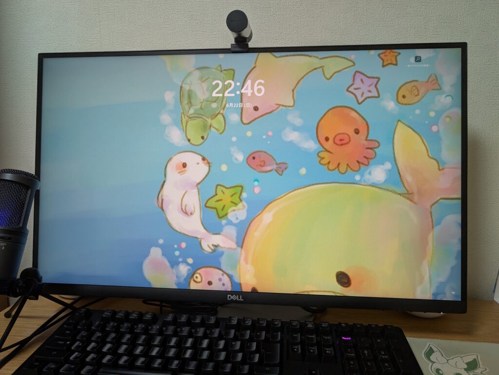 DELLのモニター「S2722QC」