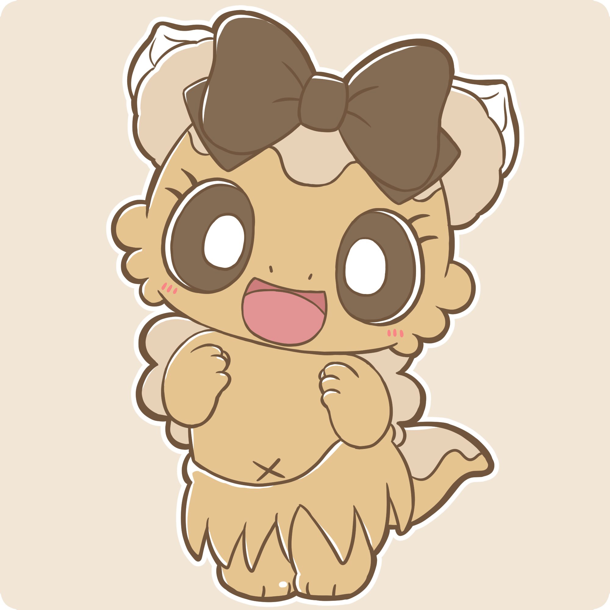 シュークリームのシュークちゃん