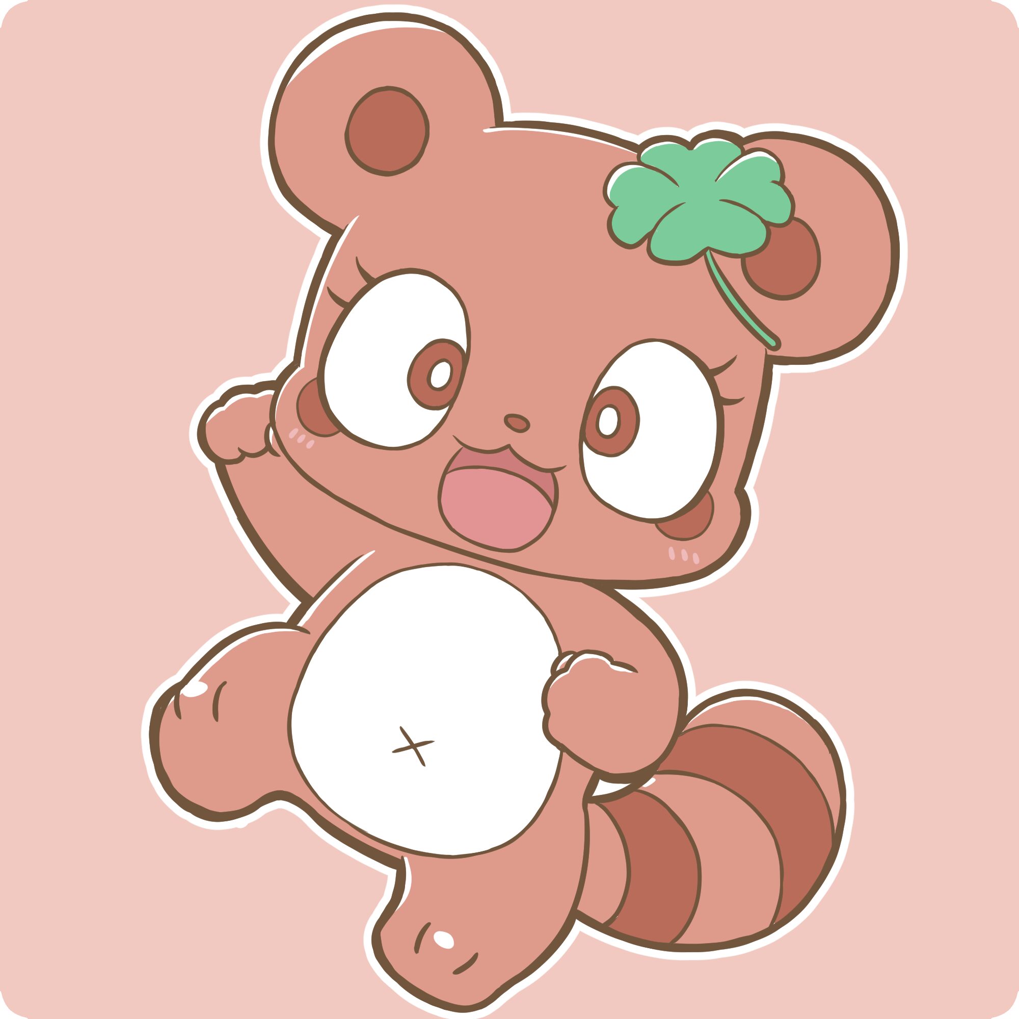 タヌキのミカンちゃん