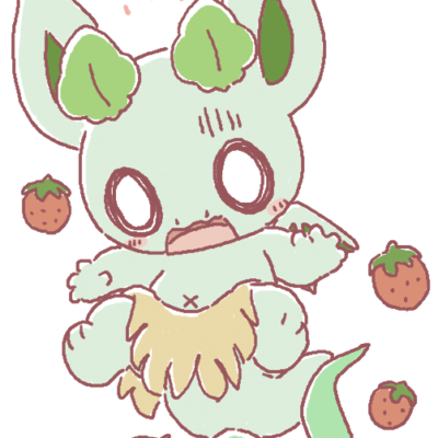 蛇に驚くカッシーくん