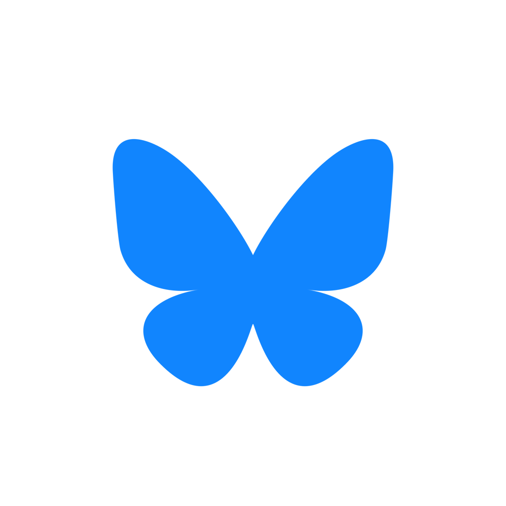 Blueskyのロゴアイコン