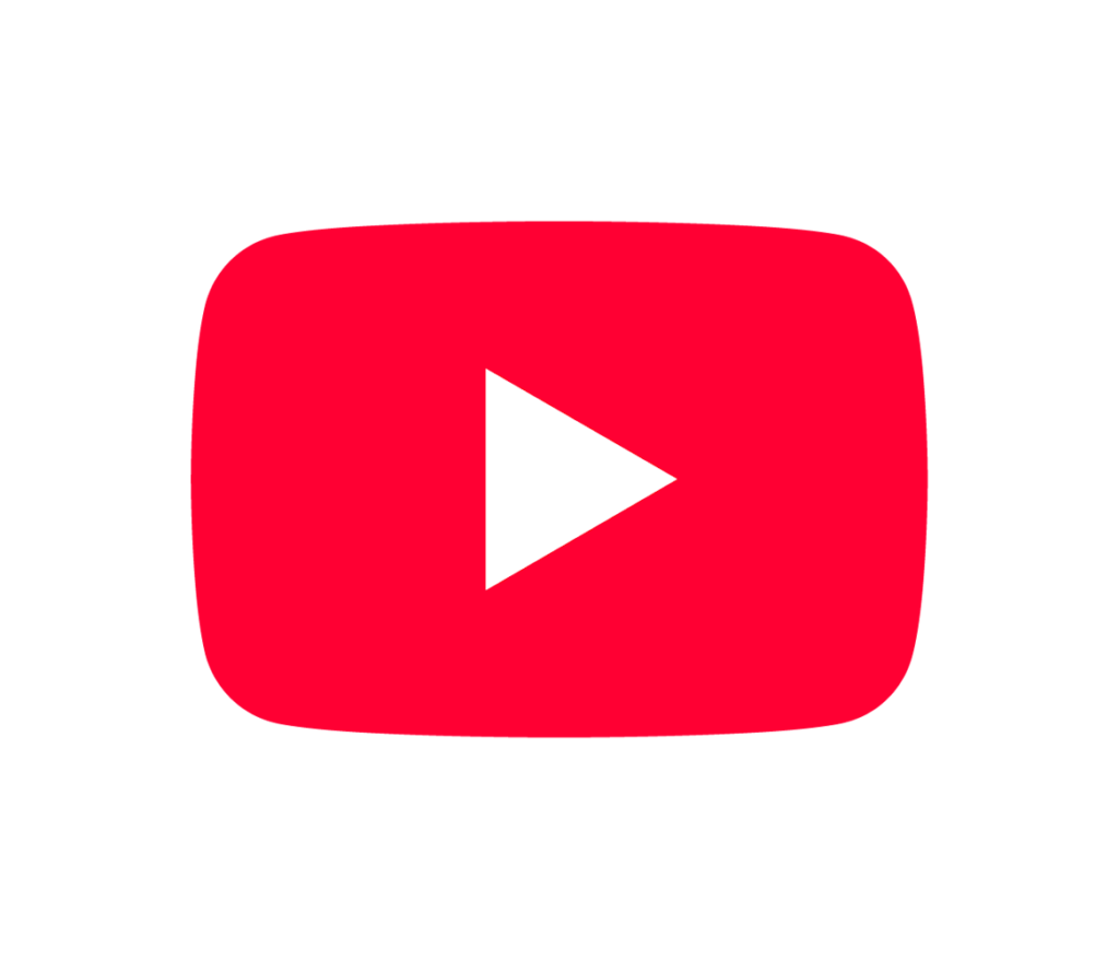 YouTubeのロゴアイコン