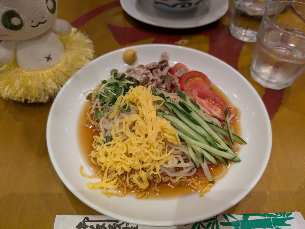 萬力屋の冷やし中華
