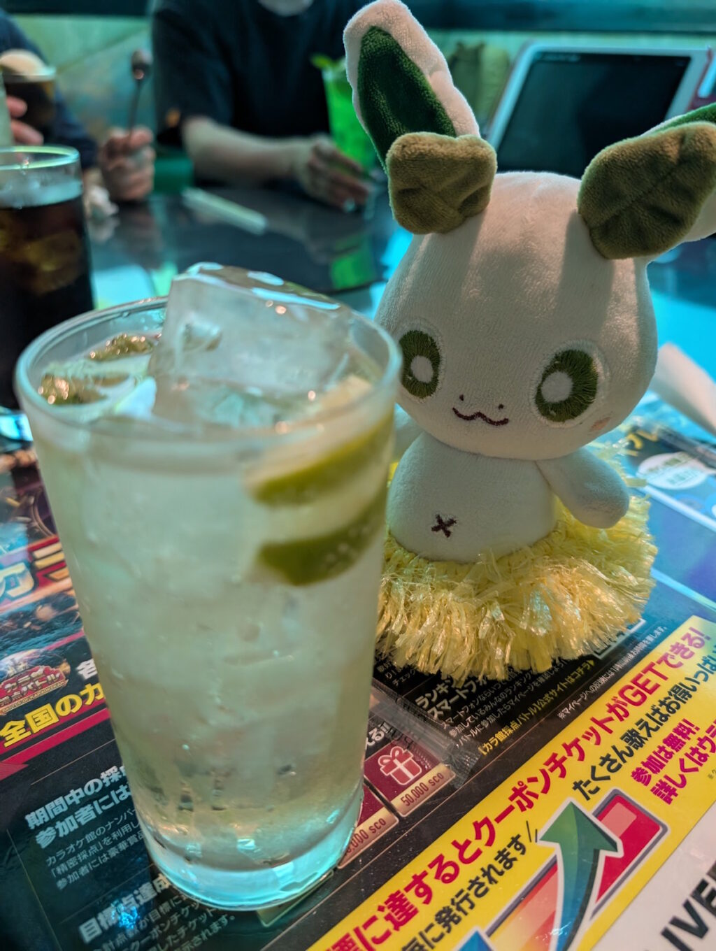モヒートライムとカッシーくん