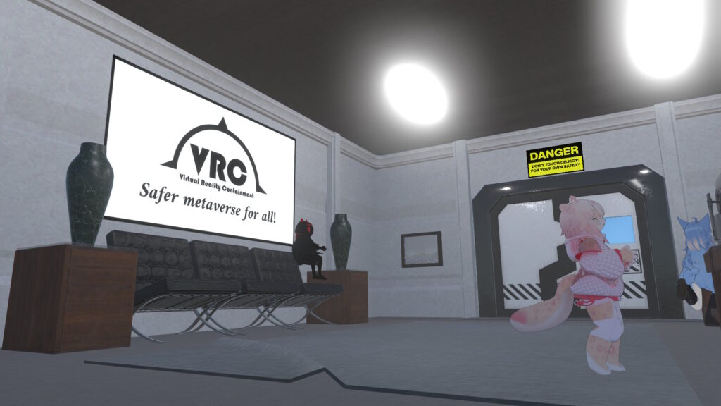 VRChat「M.I.R.R.O.R」のエントランス