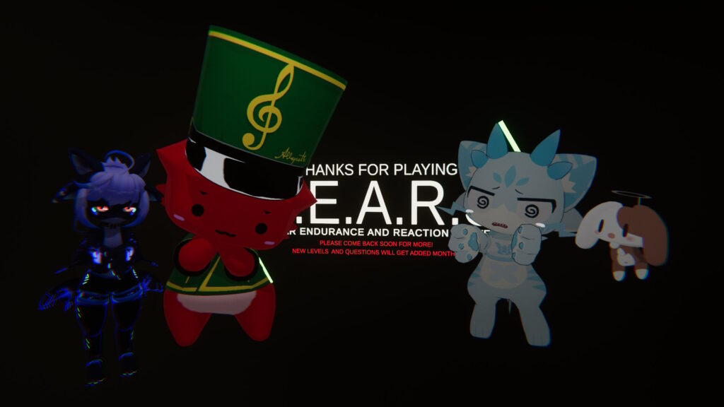 F.E.A.R.Sでの記念撮影