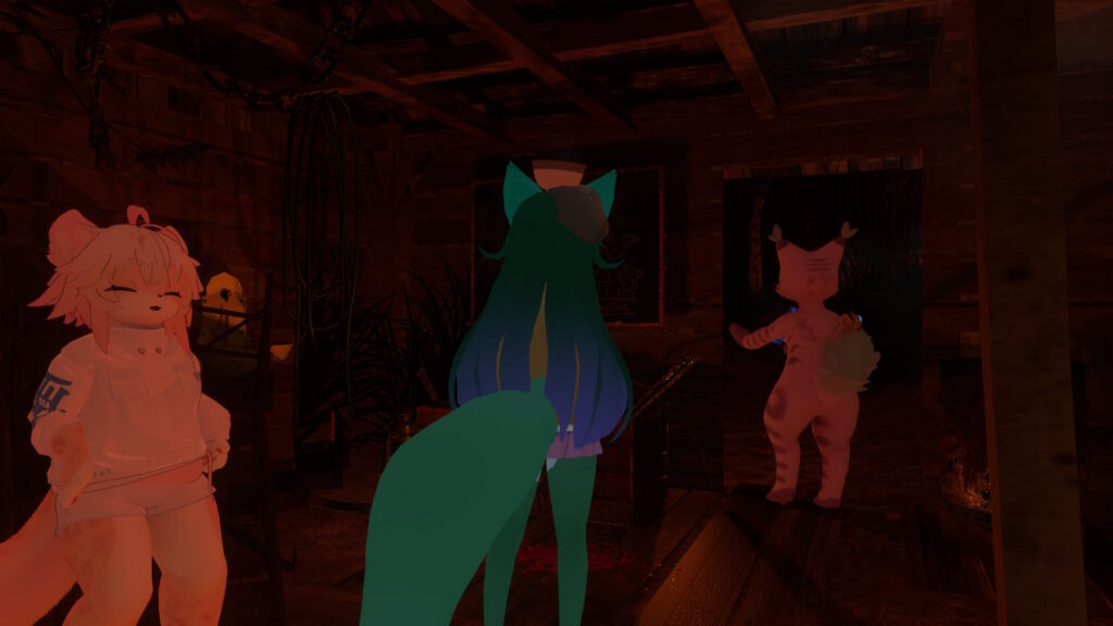 現実でお化け屋敷にいるかのような質感