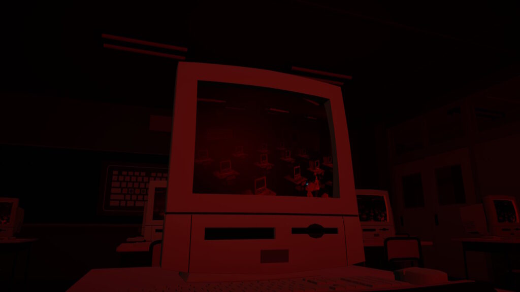 オレ達を監視するPC