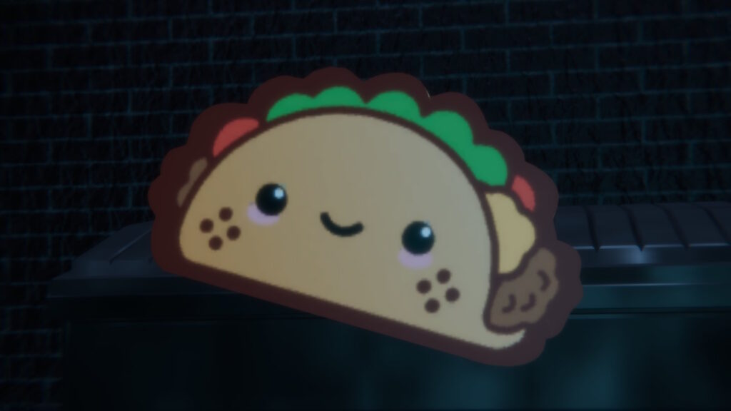 カワイイタコスのびっくり演出