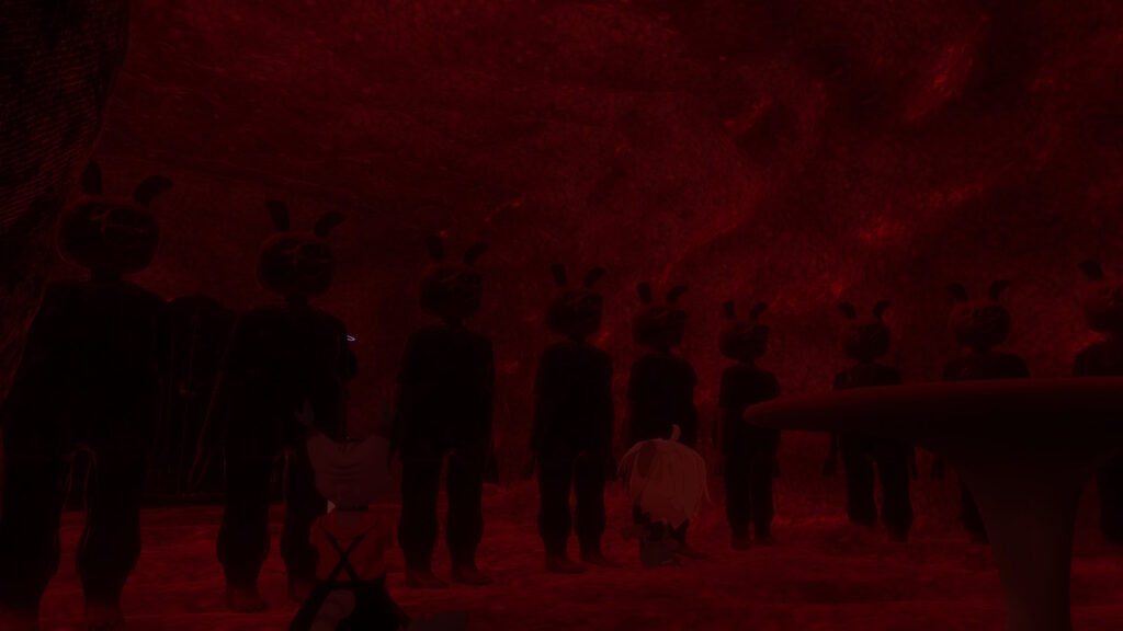 ゴアな世界に住むウサギさん