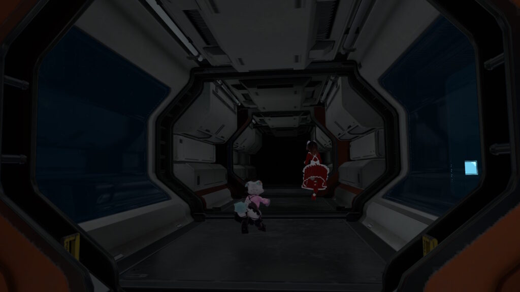 何かが起きた謎の施設