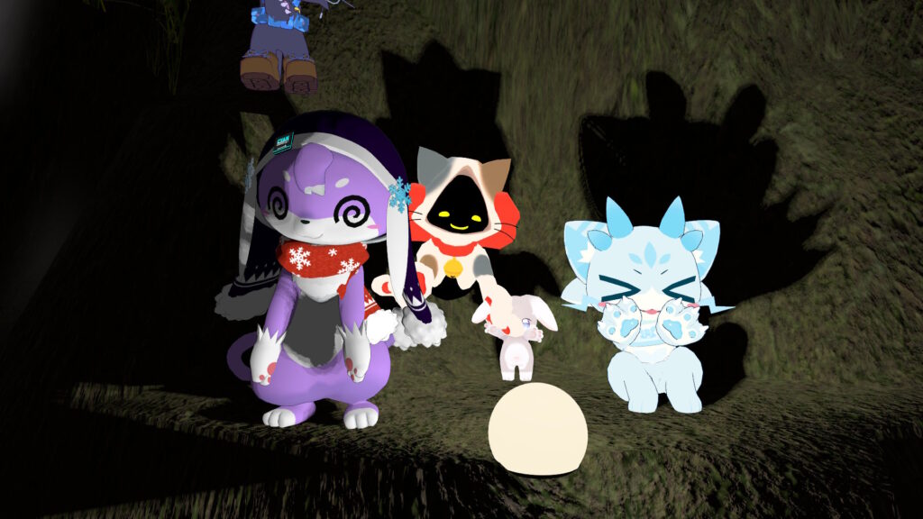 今回はわざと明るくしています