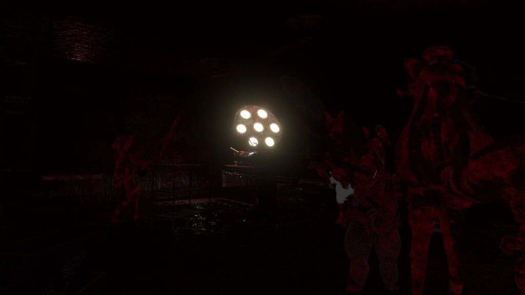 みんながアバターが血みどろになってしまう場面