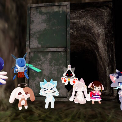 居守祭り編での怪しい入り口前