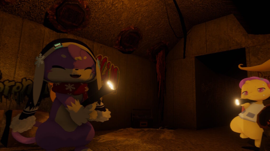 ライトを持つシャルベくん