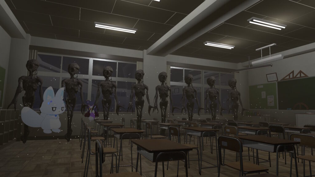 時として謎の生物が立ってます