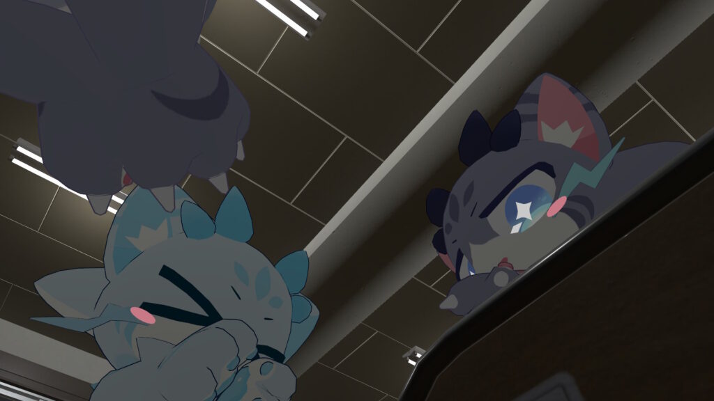 サバキチくん達で怪奇現象を見ています