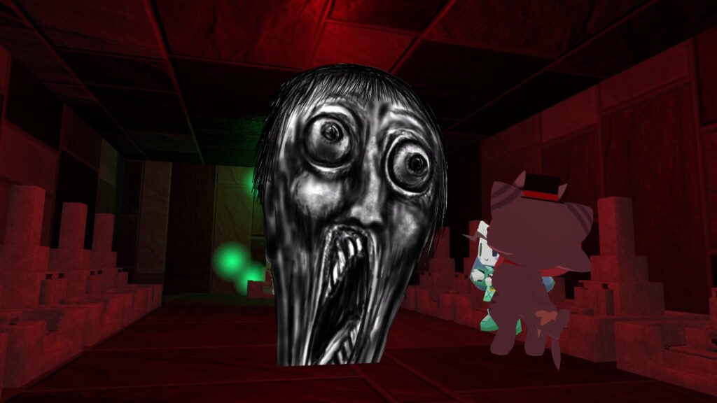 漫画太郎風のモノクロびっくり