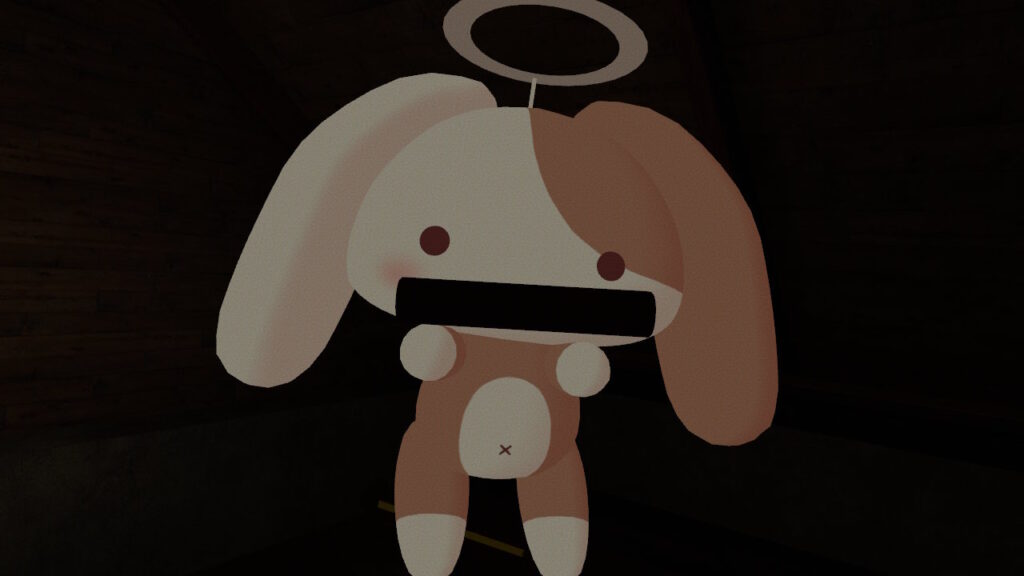 暗闇でのおねぶちゃん