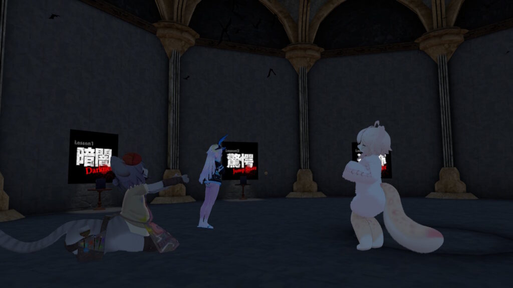 ホラーワールドの3つの基礎が体験できるよ