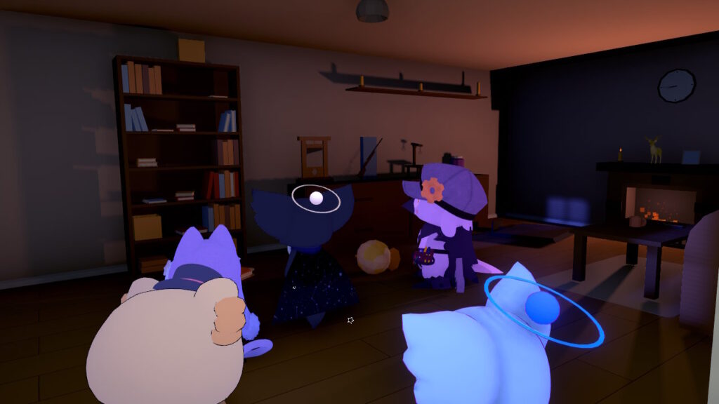 断頭台やライフルが置かれている部屋