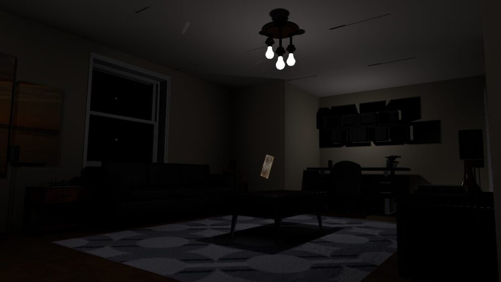 部屋に貼られた謎のお札