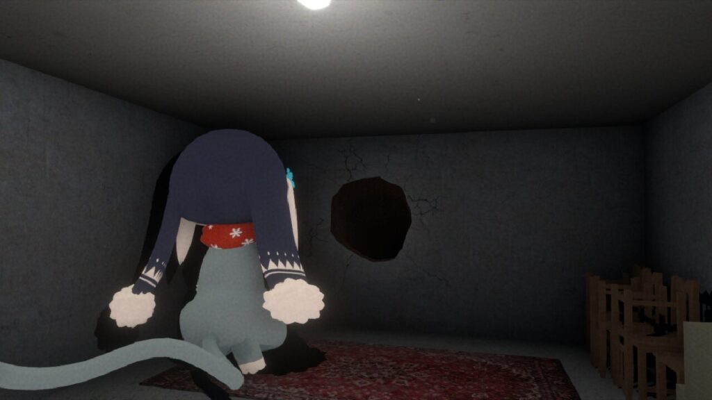 謎の穴の先には一体