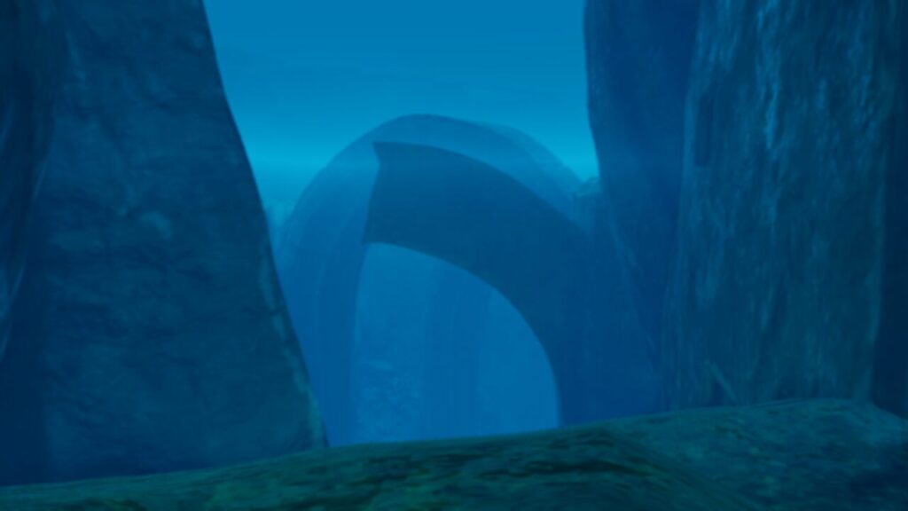 海底に潜む謎の建築物