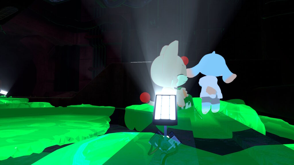 スライムだらけの空間