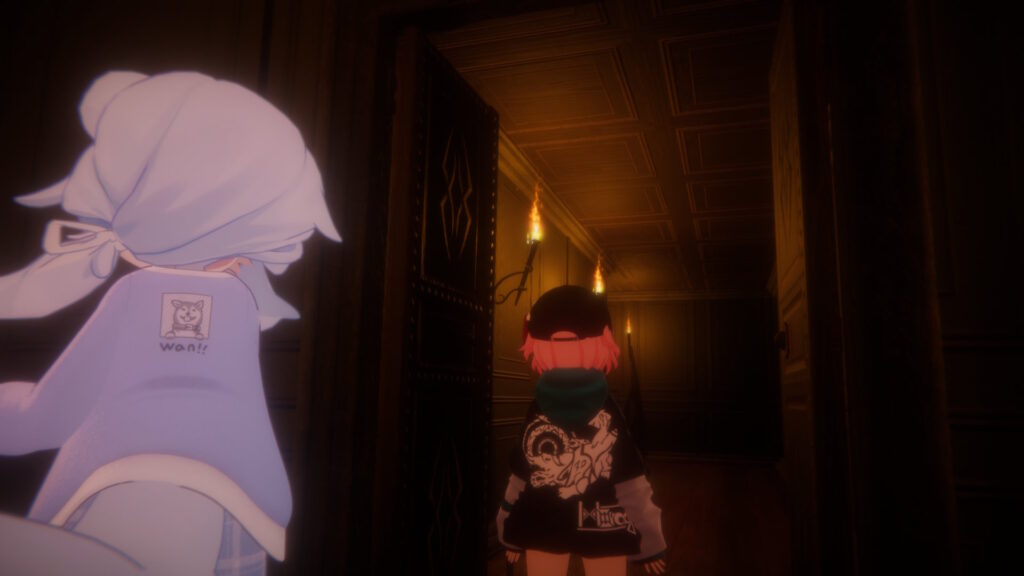 お屋敷を探索するよ