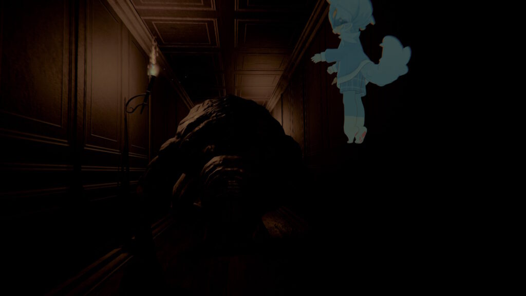 突如現れる怪物