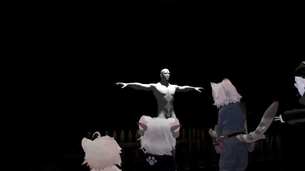 ひたすら真っ暗な空間