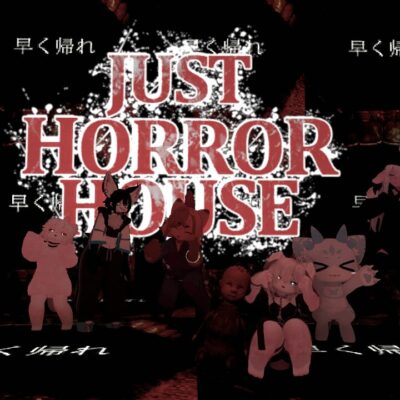 Justホラーハウスでの記念撮影