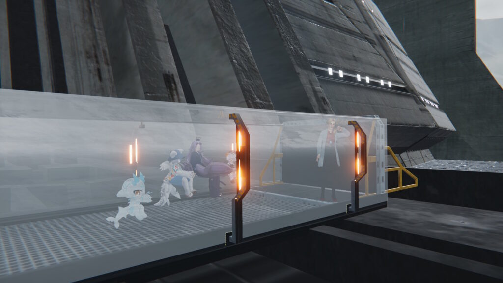 お姉さんに色々案内してもらいます