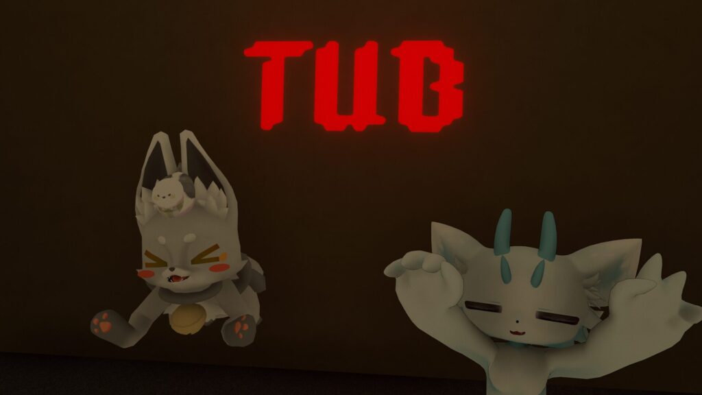 Tubでの記念写真